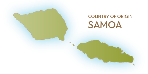 Map Samoa